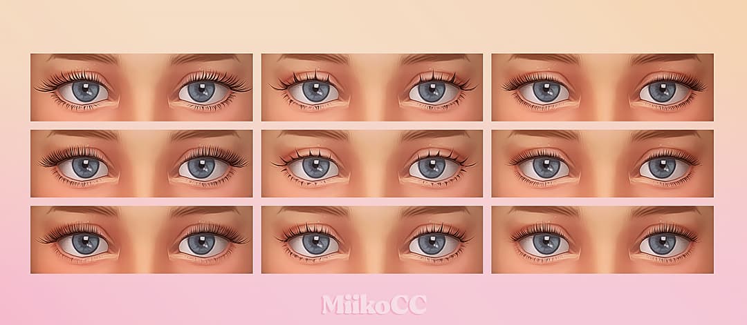 Галерея мода Ресницы 3D Eyelashes Part 3 #1